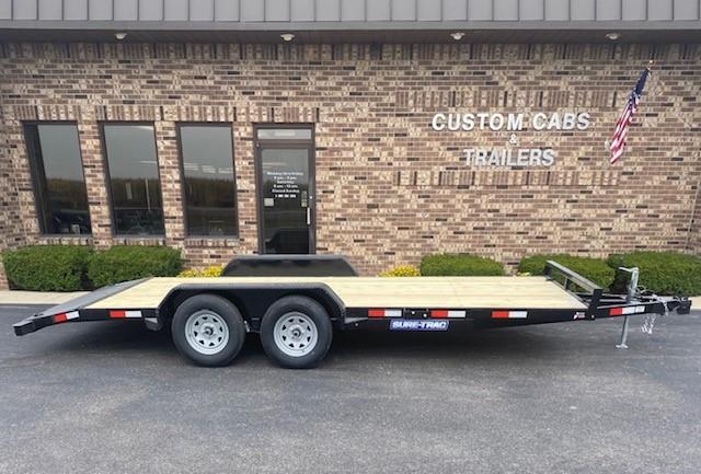 2021 Sure-Trac 7 x 18 (16+2) C-Channel Car Hauler Trail 2021 Sure-Trac 7 x 18 (16+2) C-Channel Car Hauler Trail