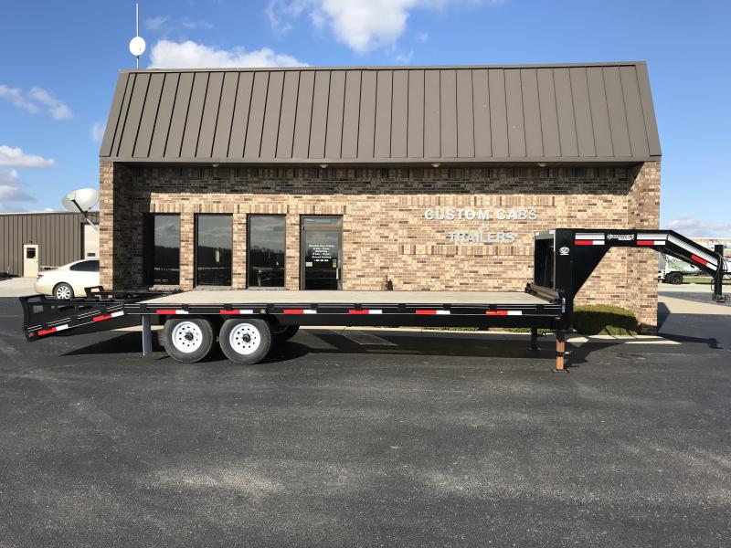 2024 Golden Trailers 20+5 7K Flatbed Trailer Custom Cabs Truck Beds