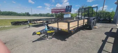 2027 Big Tex Trailers 60PI-77"x16' - Tandem Axle - Electric Brakes - 6000#GVWR - Utility Trailer (48