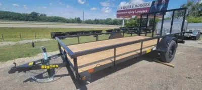2027 Big Tex Trailers 35SA- 77"x 14' BK4RG (488474) Utility Trailer -