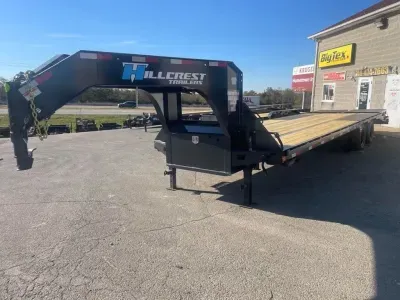 2027 Hillcrest Trailers 25+5 G.N Deckover 22.9K GVWR (001927)