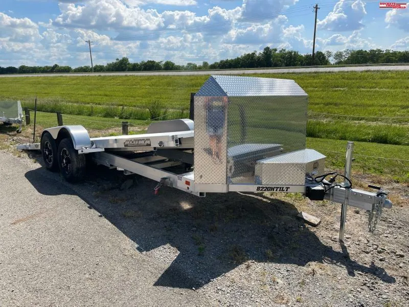 2024 Aluma 82"x20' H-ANV-TILT-TA-EL Car Hauler Trailer