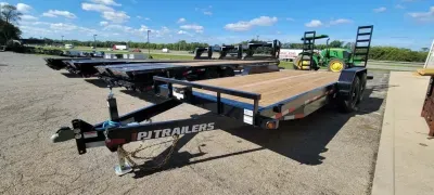 2027 PJ Trailers CD 83x 20'+2' 14k w/ Fold up-Ramps (75307)