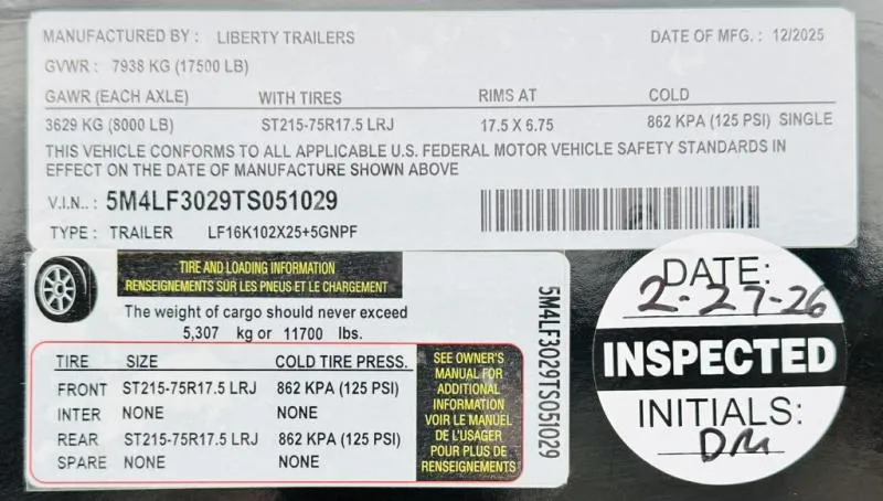new Equipment / Flatbed Trailers Liberty  for sale, in Circleville, OH Thumbnail 4