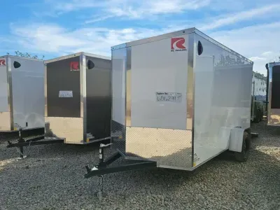 2027 RC Trailers CD 6x12 SA 78" Interior Height (86294)