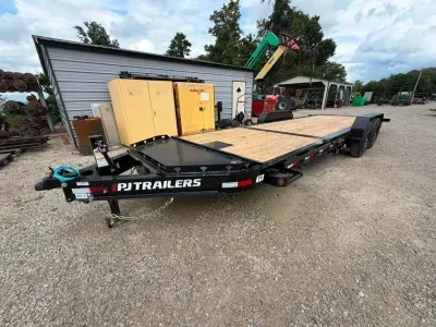 2027 PJ Trailers TY 83" X 16+6 (441350) 16K GVM Tilt with Winch Plate & Roller