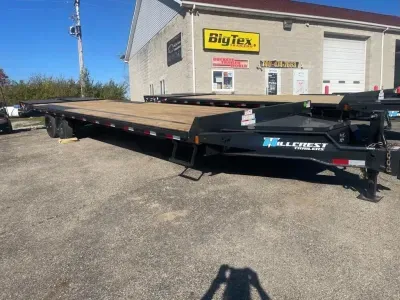 2027 Hillcrest Trailers 25+5 Deckover 17.6K GVW (001702)