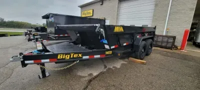 2027 Big Tex Trailers 14TD 83x14 Telescopic 15.4K GVWR (507865)