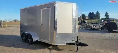 2026 Impact Trailers Quake 7'X14' Tandem Axle 84" Extra Interior Height Cargo / Enclosed Trailer