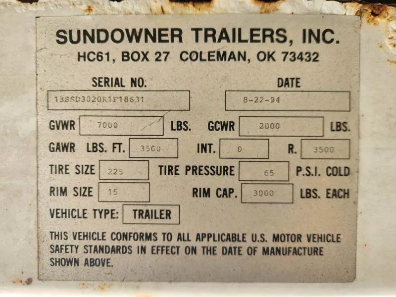 used Horse Trailers Sundowner Trailers  for sale, in Circleville, OH Thumbnail 12