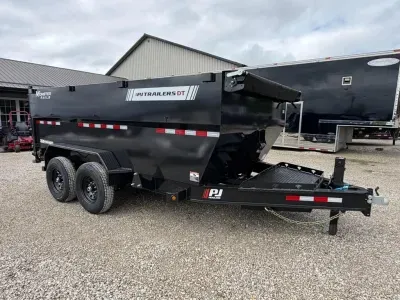 2027 PJ Trailers DT1 83"x14' Telescopic High Side (010389)
