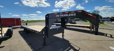 2027 PJ Trailers LQ 102" x 25+5 GN w/ Singles and Monster Ramps (75291)