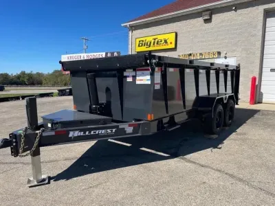 2027 Hillcrest Trailers 7x16 H.S Dump 17.6K GVWR (001081)