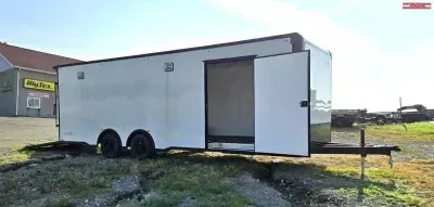 2024 Cross Trailers 8.5x24 TA Alpha Series / 84" Interior Height Shootout Package (15086) Cargo / En