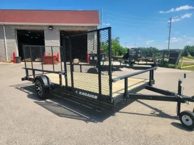 2026 Karavan Trailers KPU 82" x 14' Side Load Utility Trailer (462998)