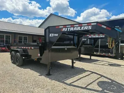 2026 PJ Trailers DL 83"x14' Gooseneck (8982)