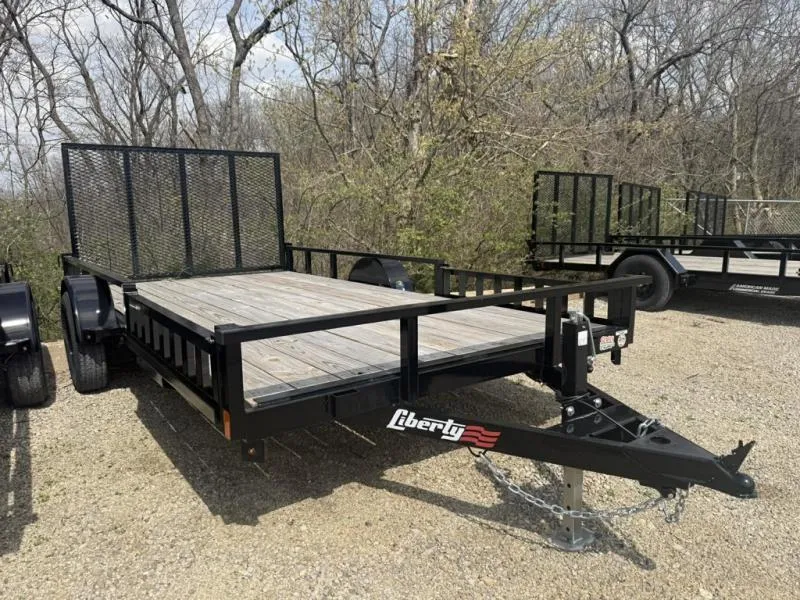 2025 Liberty Trailers LU 83"x14' 3k w/ ATV Ramps (47127)