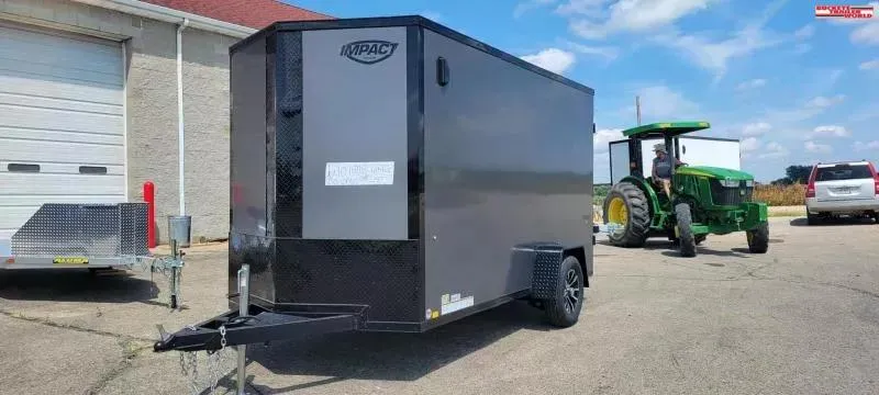 2026 Impact Trailers Quake 6'x12' 78" (107848) Interior Height w/Black Out Package Cargo / Enclosed 