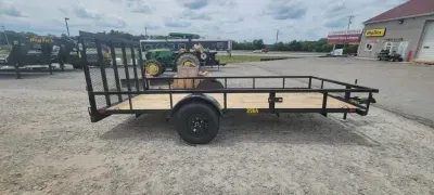 2027 Big Tex Trailers 35SA- 77"x 14' BK4RG (488476) Utility Trailer -