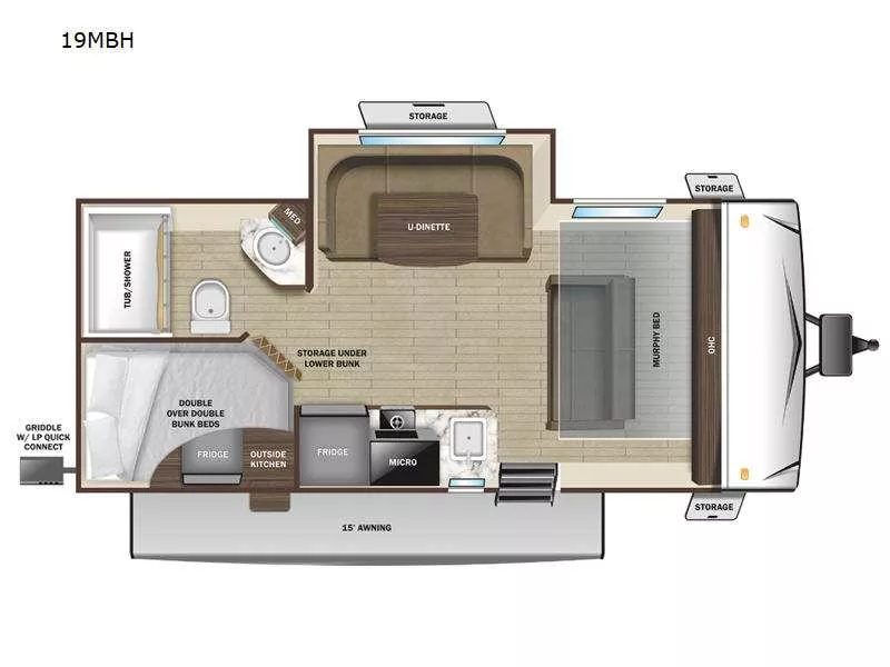 used Travel Trailers Highland Ridge RV Range Lite Air for sale, in Houston, TX Thumbnail 2