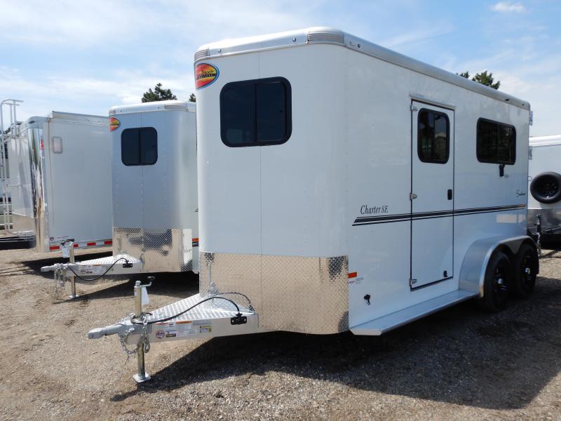 2023 Sundowner Trailers CHARTERBP2HTRSE Horse Trailer
