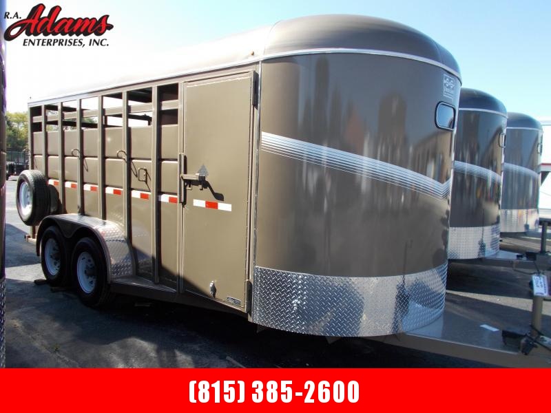 2022 S & S Dura-Line BP Stock 68 x 7 x 16 Livestock Trailer 2022 S & S Dura-Line BP Stock 68 x 7 x 16 Livestock Trailer