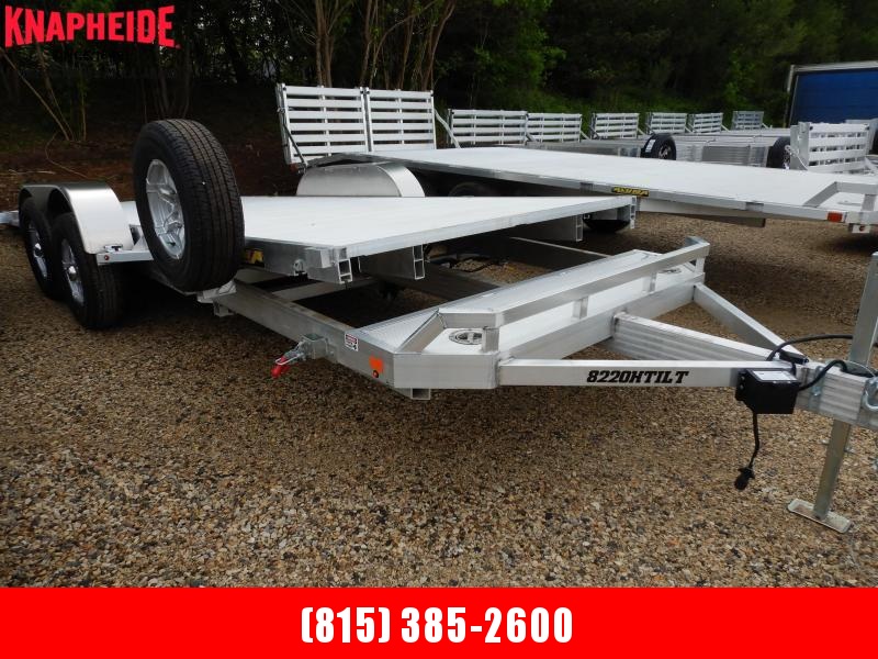 2023 Aluma 8220H TILT TA EL RTD Utility Trailer Knapheide Truck 
