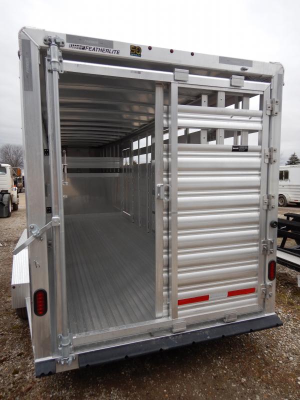 new Stock / Stock Combo Trailers Featherlite  for sale, in Mchenry, IL Thumbnail 8