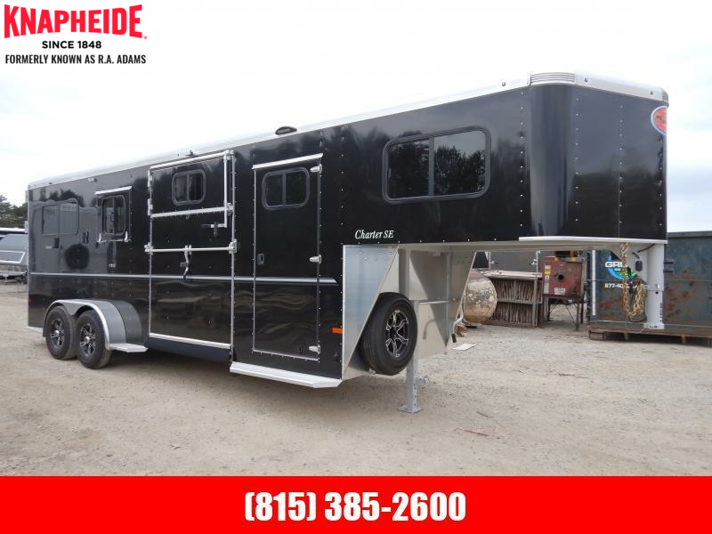 2022 Sundowner Trailers Charter TR SE 2+1 Gooseneck Horse Trailer 2022 Sundowner Trailers Charter TR SE 2+1 Gooseneck Horse Trailer