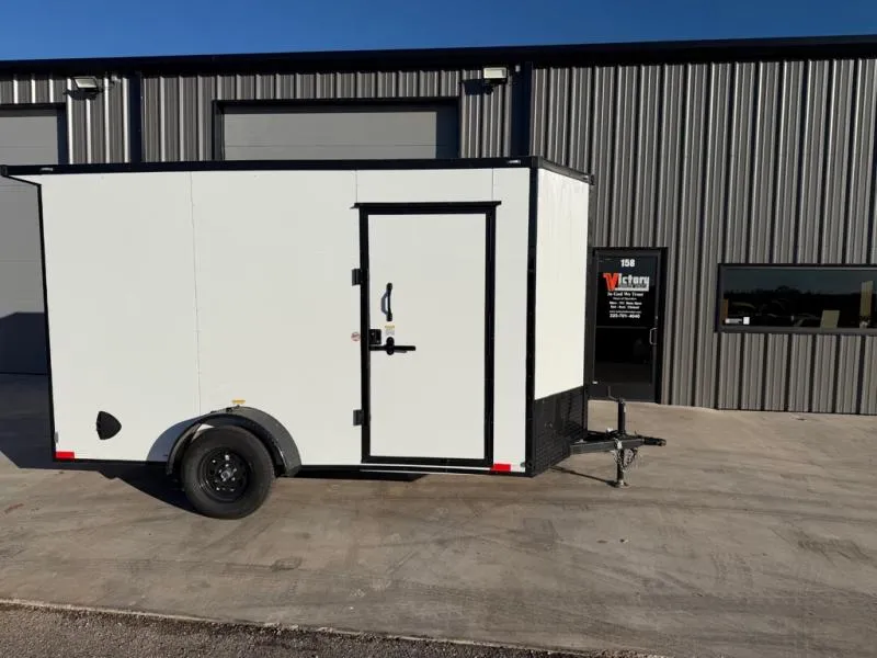 2026 True Blue 6FT by 12FT Enclosed