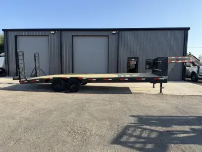 2026 A & V 102" X 27' Drive Over Gooseneck