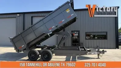 2026 Texas Bragg Trailers 83x16x3 Dump