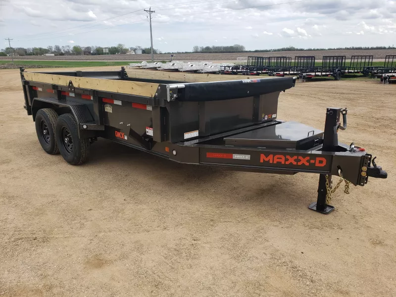 2026 MAXX-D DKX8314 83" X 14' Dump Trailer W/ 7000# AXLES
