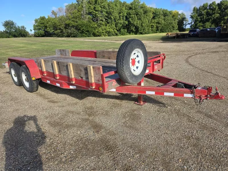 2007 PJ Trailers 18' EQUIPMENT TRAILER 