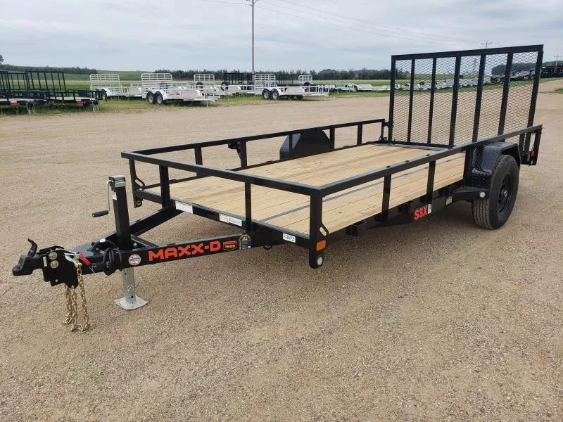 2026 MAXX-D S3X8314 83" X 14' Utility Trailer W/ 5200# AXLE
