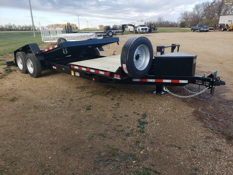 2025 Behnke TBCT2216ET 6' STATIONARY 16' GRAVITY TILT Equipment Trailer W/ 8000# AXLES 1742482806