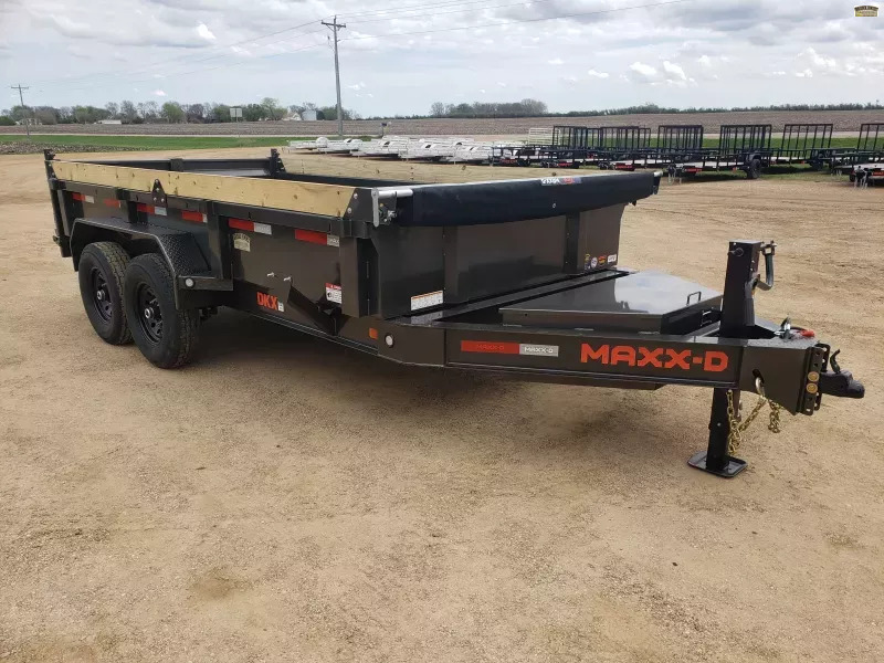 2026 MAXX-D DKX8314 83" X 14' Dump Trailer W/ 7000# AXLES 1745937437