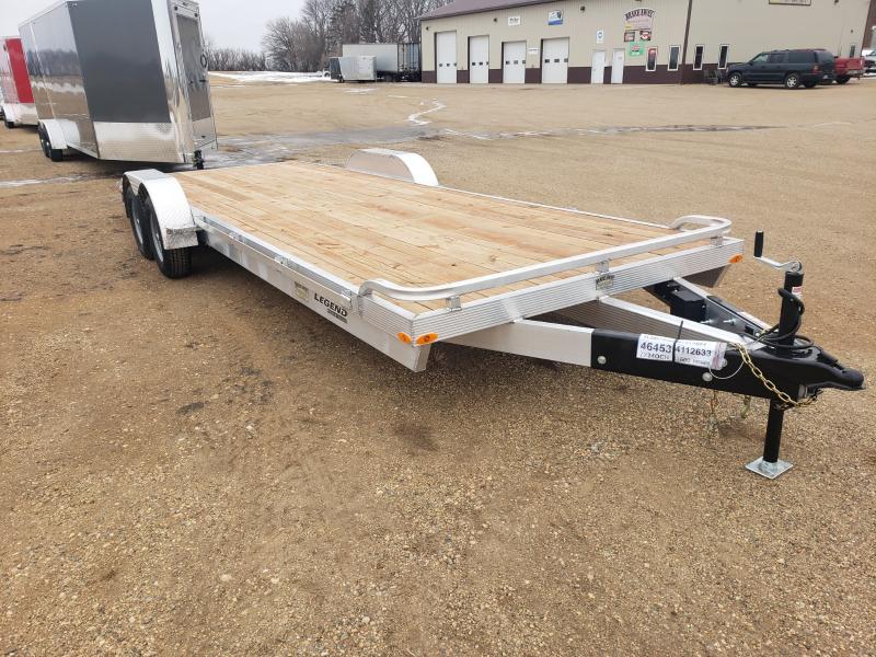 2023 Legend Trailers 7X20OCHTA35 Car Hauler W/ WOOD DECKING, SLIDE IN