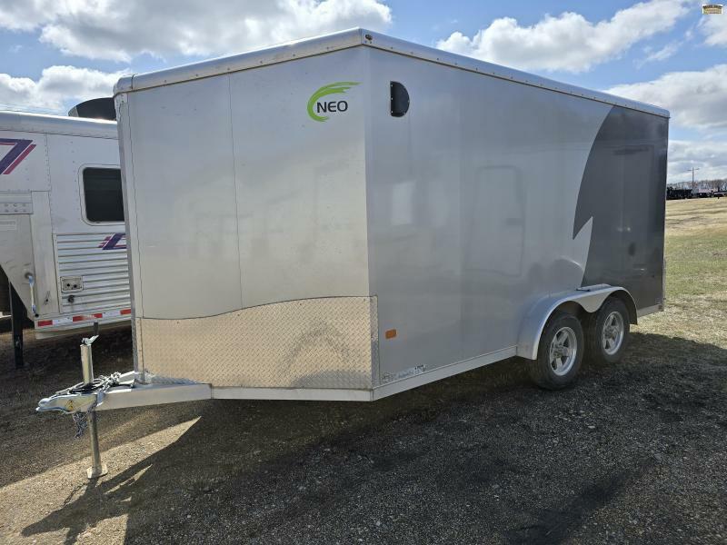 2022 NEO Trailers NAM1475TR80 7.5'X14'+3'V Cargo / Enclosed Trailer 1743455670