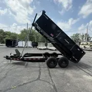 2027 Watchdog Wrangler 7X14 Dump Trailer 36" Sides 