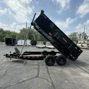 2027 Watchdog Wrangler 7X14 Dump Trailer 36" Sides 