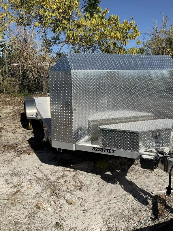 2025 Aluma 8220TILTANV Tilt Trailer