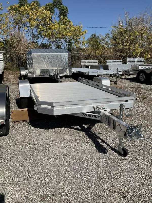 2024 Aluma  7712H-TILT-S Tilt Trailer