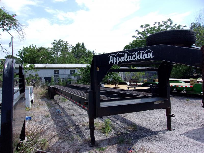 2017 Appalachian 7X43 GOOSENECK Car / Racing Trailer Rentz Trailer