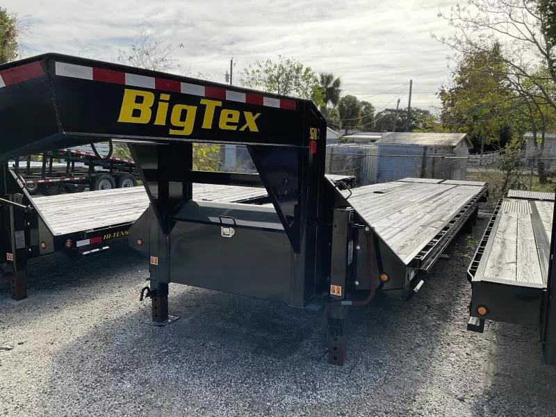 2024 Big Tex Trailers  22GN-40D5A-MRBK Flatbed Trailer