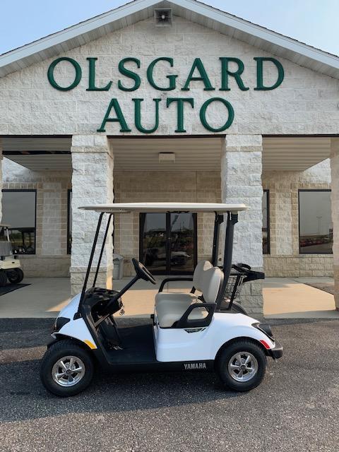 2021 White Yamaha Drive 2 Gas Golf Cart- #21-1 2021 White Yamaha Drive 2 Gas Golf Cart- #21-1
