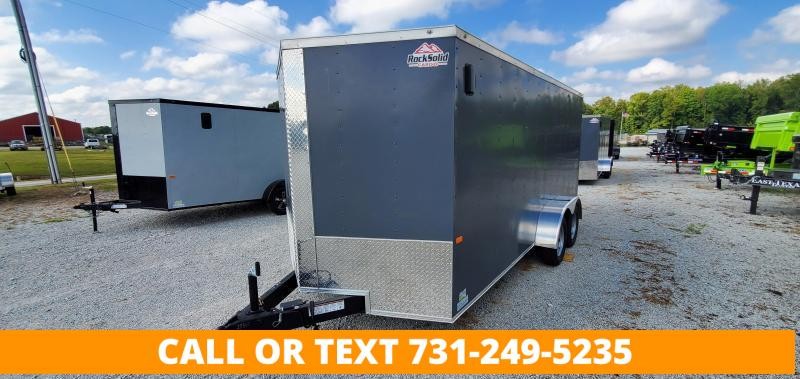 2022 Rock Solid Cargo 7'x16' Tandem Axle Enclosed Cargo Trailer 2022 Rock Solid Cargo 7'x16' Tandem Axle Enclosed Cargo Trailer