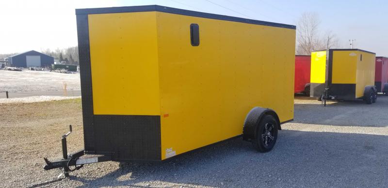 2021 Rock Solid Cargo 6' X 12' Single Axle Enclosed Cargo Trailer W Blackout Package 2021 Rock Solid Cargo 6' X 12' Single Axle Enclosed Cargo Trailer W Blackout Package