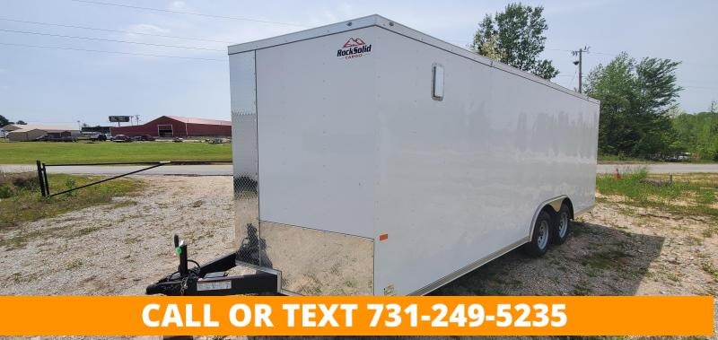 2022 Rock Solid Cargo 8.5' x 20' Enclosed Cargo Trailer with 6" Additional interior height 2022 Rock Solid Cargo 8.5' x 20' Enclosed Cargo Trailer with 6" Additional interior height
