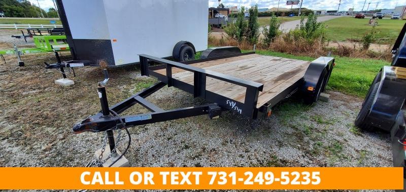 2017 Leonard 7' x 14' Straight Deck Tandem Axle Utility Trailer 2017 Leonard 7' x 14' Straight Deck Tandem Axle Utility Trailer